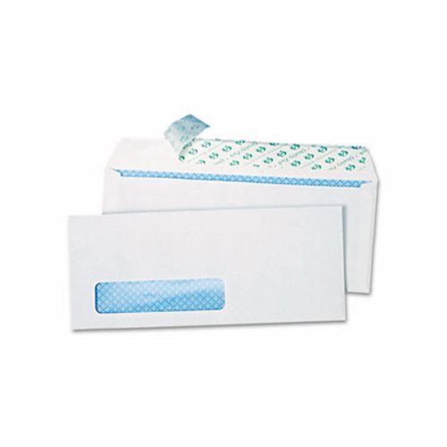 Redi-Strip Security Tinted Window Envelope, #10, White, 500 per Box (QUA69222)