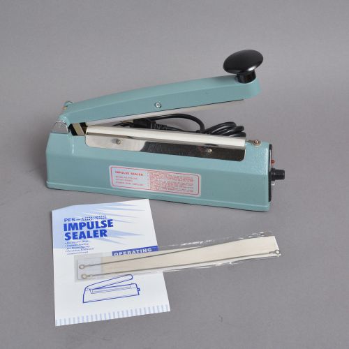 Impulse Sealer Heat Seal Plastic Poly Manual PE/PP  Bag Closer  8&#034; PFS-200 283