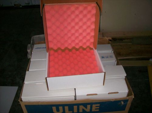 5 Uline Anti Static foam  S-3724 Electronics Antique collectable shipping boxes