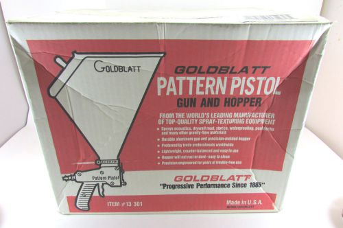 New Goldblatt Pattern Pistol Gun and Hopper
