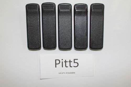 Motorola OEM 4205524W01 Belt Clips **Lot of 5** #Pitt5