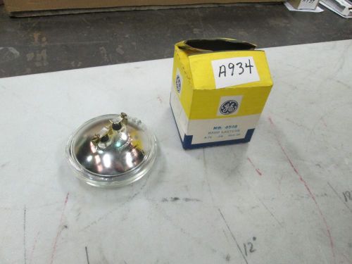 GE Sealed Beam Lamp #4546 4.7V .5A Par 36 All Glass (Hand Lantern) Lot of 3 NIB)