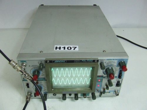 Aron BS-650 Dual Trace Oscilloscope *Working*