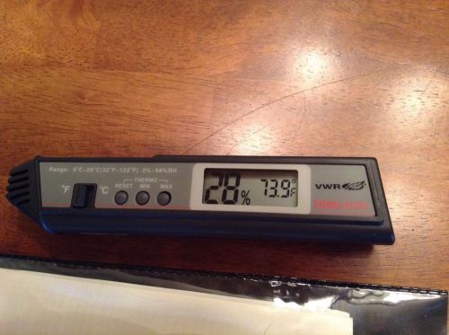 Pen Type Thermal Hygrometer With Case