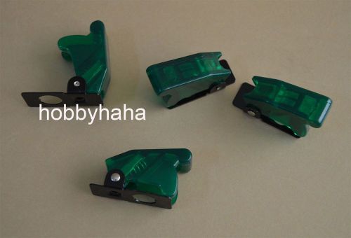 5pcs Green Switch security transparent cover  /Suitable for toggle switch