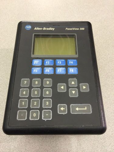 USED ALLEN-BRADLEY PANELVIEW 300 OPERATOR INTERFACE 2711-K3A2L1 SERIES A REV. A