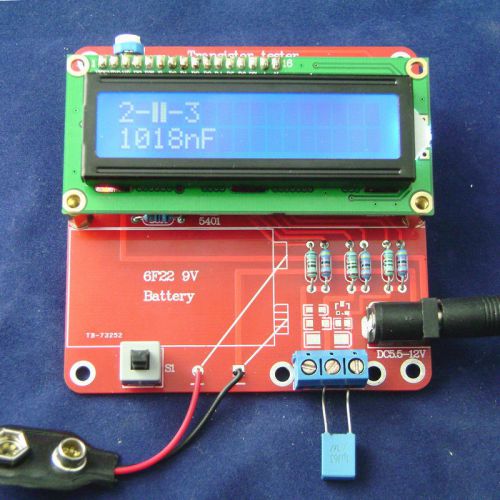 Esr meter capacitance inductance resistor l/c tester meter npn pnp mosfet m168 for sale