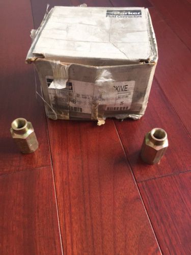 PARKER RE-USABLE HOSE FITTING 20030-6 3/8X2W  BOX OF 36 PARKER HYDRAULIC