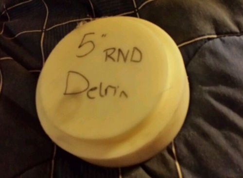 5 Rnd Delrin, drop, 1 3/8,  1.38
