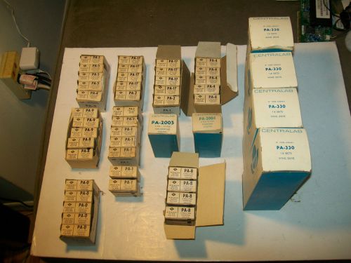 NIB NOS Lt of 47 Vintage Centralab Rotary Switch Parts Steatite PA-0 PA-8 PA-330