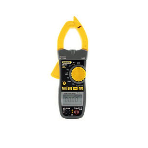 General cm770 dual display trms 1000v/1000a 0.1 res. amp clamp meter for sale