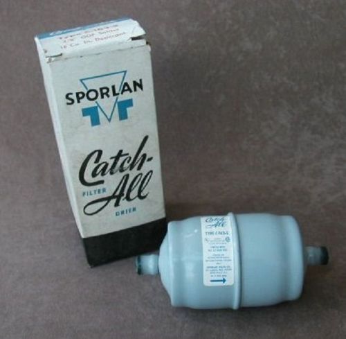 New Sporlan Catch-All Filter Drier C-163-S 3/8&#034; ODF SOLDER 16 cu in desicant NOS