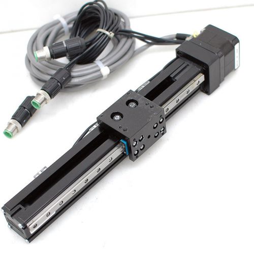 Parker LP28 155mm 1-Axis Linear Positioning Translation Stage w/Motor &amp; Switches