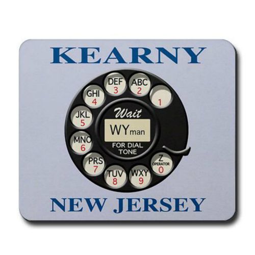 Kearny New Jersey Telephone Rotary Exchange Mousepad Mouse Pad &#034;NEW&#034;