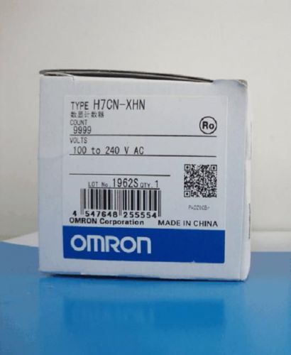 OMRON Counter H7CN-XHN H7CNXHN 100-240VAC new in box free ship