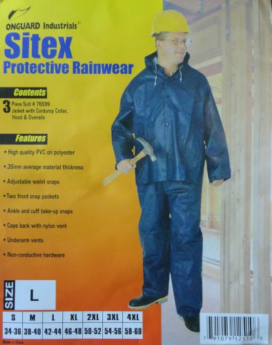 Rainwear----New 3 Piece Sitex Protective Rainwear