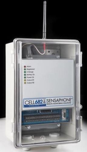 Sensaphone CELL682 Wireless Monitoring System FGD-CELL682-SD Solid Door