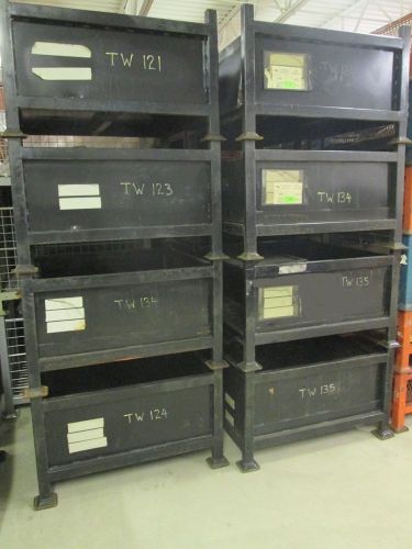 (13) Containers/Storage Bins With Lift Side For Access - Used - AM13806