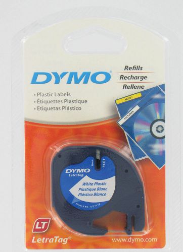 Dymo Pearl White Dymo LetraTag QX50 Tape Set of 6