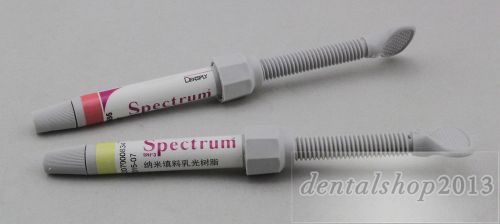 Original Dentsply Spectrum TPH3 Dental Light Cure Composite free ship B2 shade