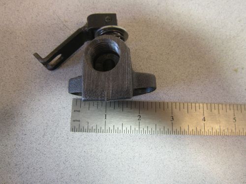Cock Plug Valve P/N 3350572 Etnyre &amp; Co Steel overall, Norminal thickness 0.387&#034;