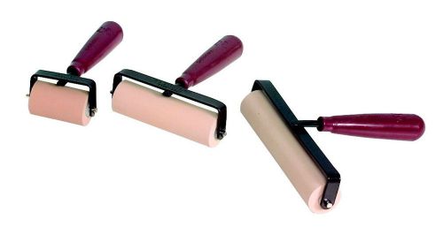 Speedball plastic handle soft rubber brayer, 6 inches for sale