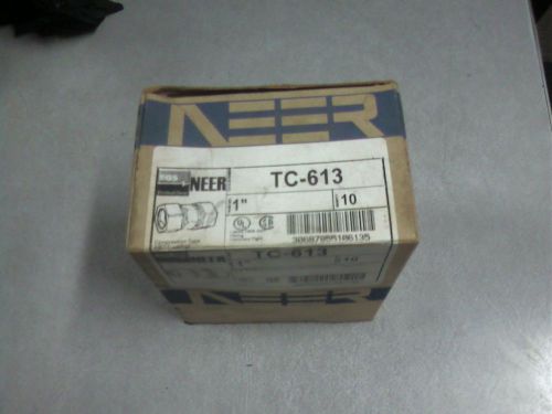 Lot of 10 neer tc-613 emt 1&#034; inch coupling  tc613 for sale