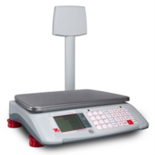 30 lb x 0.01 lb ohaus aviator 7000 a71p15dtnus ntep price computing scale &amp; pole for sale