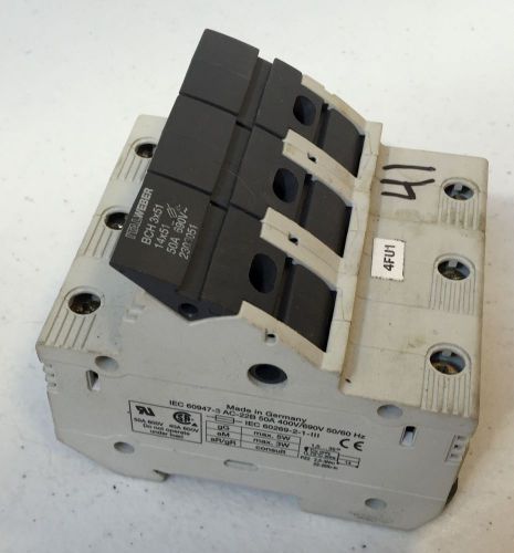 480 3ph 50a fused disconnect (din rail mount) for sale