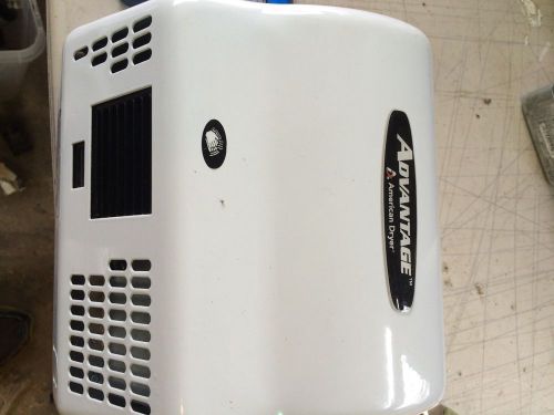 American Dryer AD90-M Advantage Standard Auto Hand Dryer, White Epoxy, 100-240V
