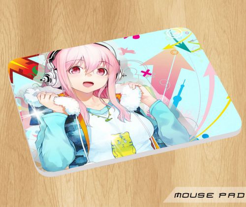 Hot Girl Anime On Anti Slip Design Mouse Pad Mat Design