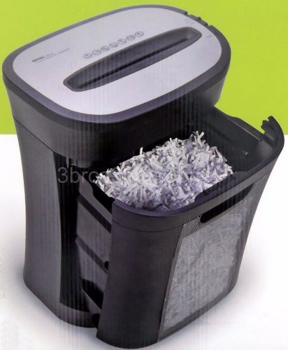 Crosscut paper shredder 2 sheet gallon bin home office equipment shred tool new for sale