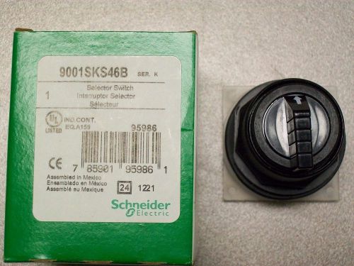 SCHNEIDER ELECTRIC 9001SKS46B Selector Switch
