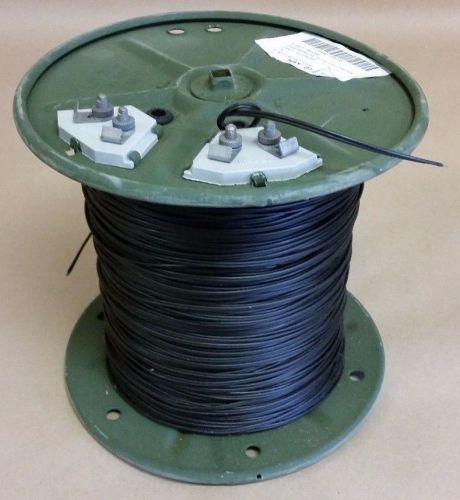 MILITARY CABLE RADIO WIRE TELEPHONE COMMUNICATIONS SPOOL .5KM WD1A
