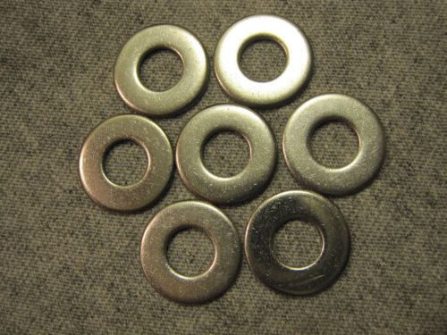 U.s. seller 1/4&#034; stainless steel flat washers (18-8 stainless) 12 qty for sale