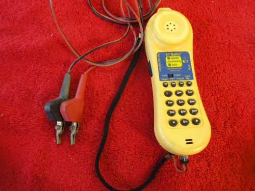 Lil&#039; Buttie TELEPHONE TEST SET Headset Tone &amp; Pule Dialing Monitor Data
