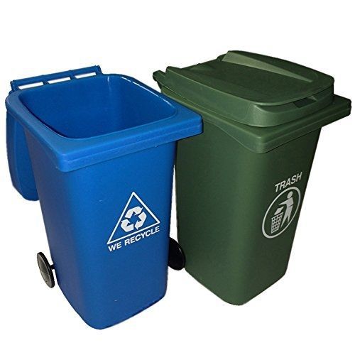 Bigmouth inc the mini curbside trash and recycle can set for sale