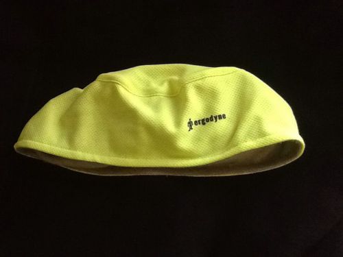 SAFETY GREEN HIGH PERFORMANCE SKULL CAP! FREE SHIPPING!
