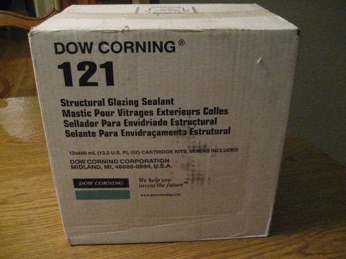 1 case of 12 Dow Corning 121 Silicone Structural Glazing Sealant