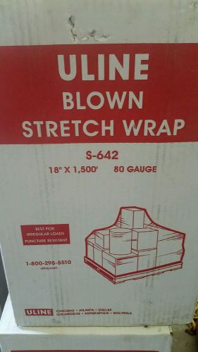 U line blown stretch wrap S-642, Case of 4 rolls