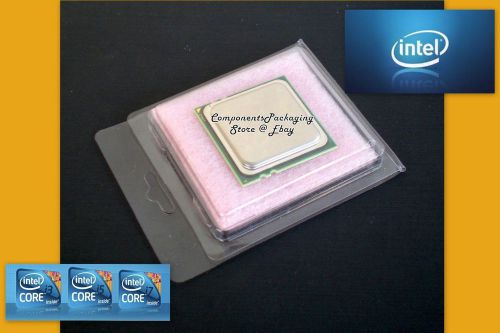 Intel cpu clam shell case for socket lga 771 775 1366 115x 478 479 - qty 20 new for sale