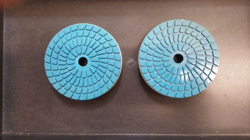 Snail Lock Type Diamond Polishing Discs, 1800 Grit, 2 pcs.