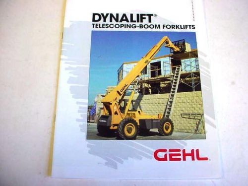 Gehl Dynalift Telescoping-Boom Forklifts Color Brochure                       b2