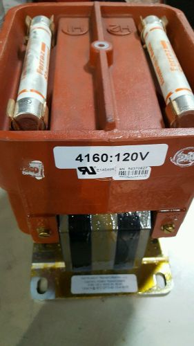 Iti 34.7:1 control power transformer, 1kva 4160:120 w/ 2 fuses for sale