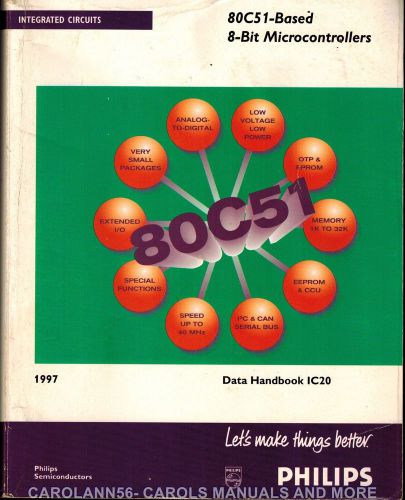 PHILIPS Data Book 1997 80C51 Based 8-Bit Microcontrollers #IC20