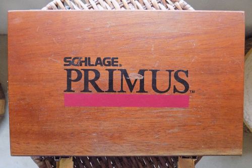 Incredibly rare schlage primus keying and service kit for level 4 ul437 locks for sale