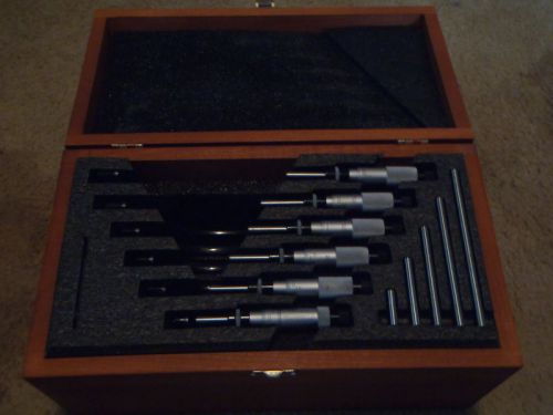 Starrett micrometer set for sale