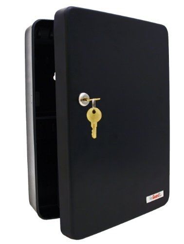 KeyGuard SL-9122-K Key Cabinet With Chrome Disc Tumbler Cam Lock - 122 Hook