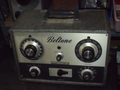 Beltone Model 10C Audiometer ~ Hearing Test Machine