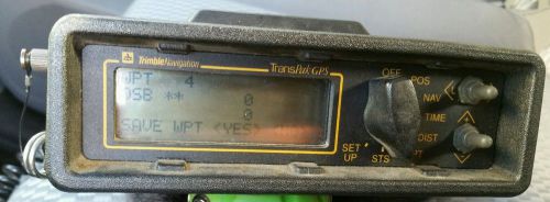 Trimble Navigation 14992-30 TransPak GPS with DC Power Adapter 14934-00, Works